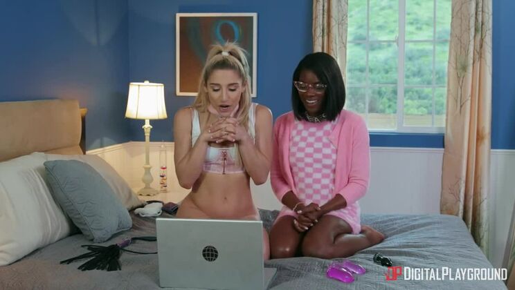 [Episodes] - Abella Danger Fucks Ana Foxxx - Hardcore Anal & Lesbian Action