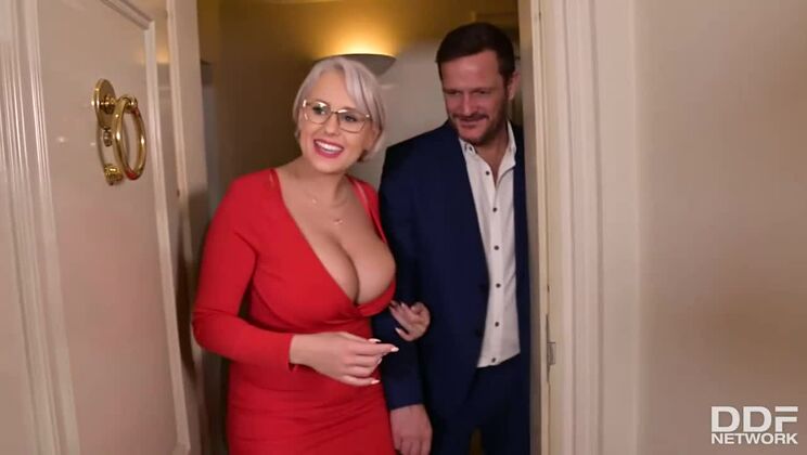 [DDFNetwork] - Double Penetration for Valentine's - Brunette Angel Wicky & Blonde Sofia Rae - Angel Wicky - Sofia Rae