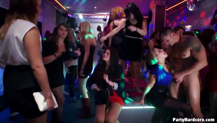 [Tainster] - Lingerie Party Slut - Pierced Blonde Takes Multiple Cocks - Rebecca - Kitty - Yoha - Ashly - veronica sanchez - lucy cattiva - Caterina Cox - Alice King