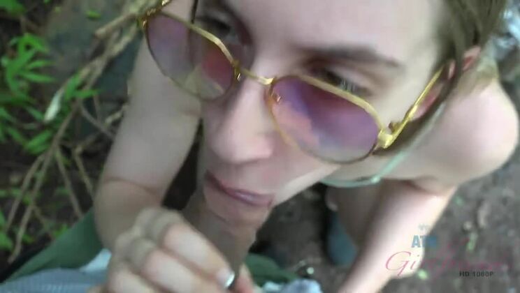 [ATKGirlfriends] - Niki Snow exhibitionist fuck - outdoor POV action - Niki Snow