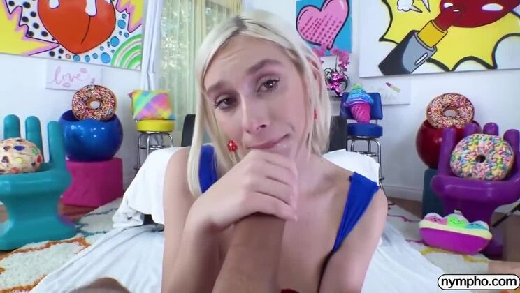 [Nympho] - Kay Lovely & Sex Toys - Blonde Plays & Cums - Kay Lovely