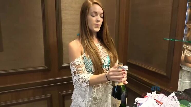 [ATKGirlfriends] - Shaved amateur Kimberly Brix loves creampies - Kimberly Brix