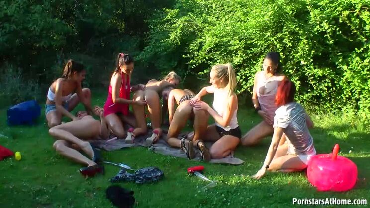 [Tainster] - Oil Slicked Sluts in Action - Rachel Evans with Jenny Simons & Victoria Puppy