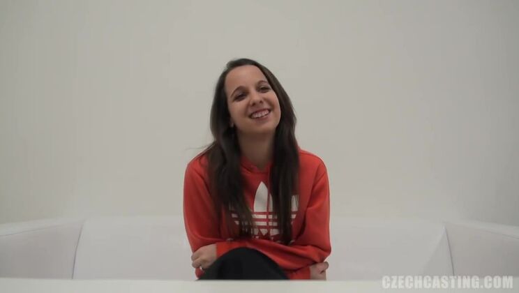 [CzechCasting] - Brunette Babe Kristyna Casting Experience
