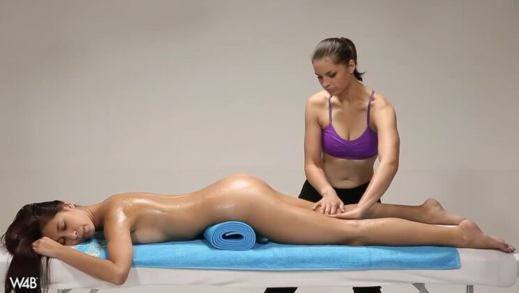 [Watch4Beauty] - Christy Charming Teases Paula Shy’s Soft Skin - Christy Charming