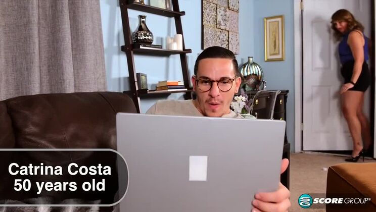 [50PlusMILFs] - Blonde Mature Catrina Costa's First Time Sex - Peter Green - Catrina Costa