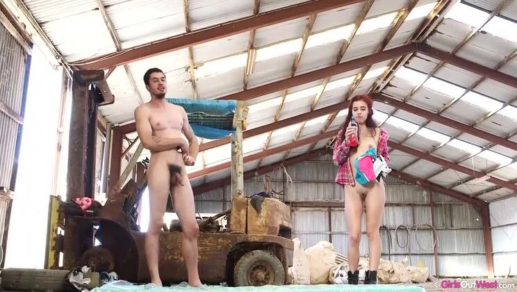 [GirlsOutWest] - Lucas Fucks Brunette Sonia - Casting Interview Gone Wild