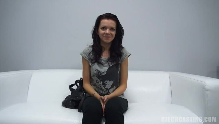 [CzechCasting] - Casting with Czech Brunette Monika in POV - Monika