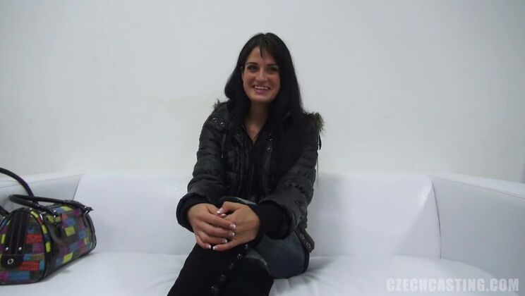 [CzechCasting] - Amateur Czech Zaneta Brunette Solo Casting - Zaneta