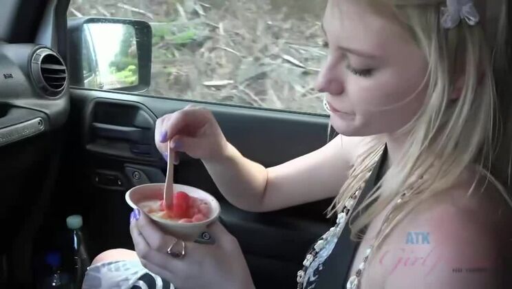 [ATKGirlfriends] - Melody Marks beach sex - cum dripping down her face - Melody Marks