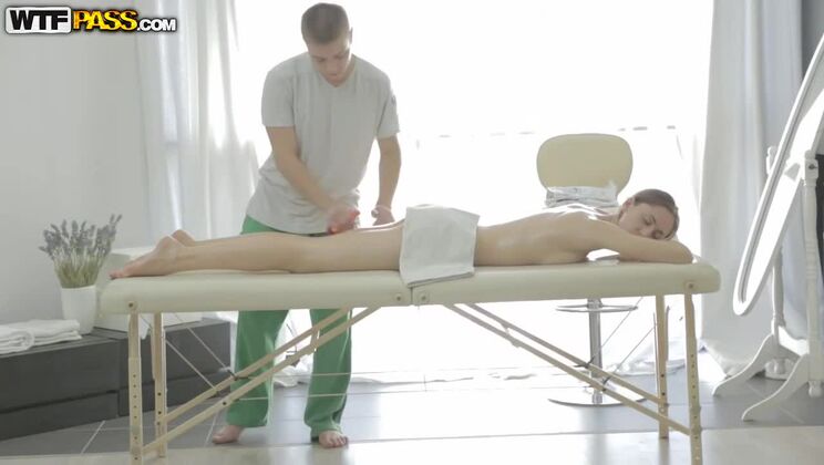 [HDMassagePorn] - Nikolas, Aruna Aghora Give a Brunette an Anal Massage to Remember - Nikolas - Aruna Aghora