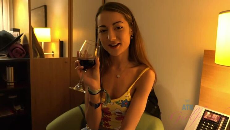 POV Squirting with Shaved Brunette Lily Adams