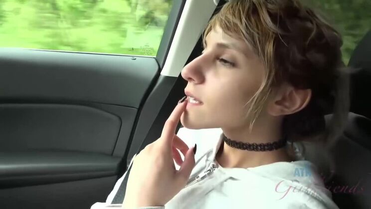 [ATKGirlfriends] - Hime Marie's Beach Pussy Play in POV Style - Hime Marie