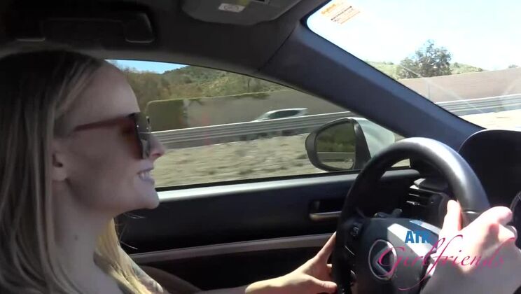 [ATKGirlfriends] - Girl Next Door Paris White Fingered Hard Outside - Paris White