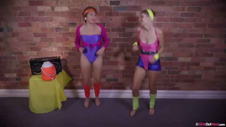 [GirlsOutWest] - Ray & Ripley Lesbian Big Ass Fun - Ray - Ripley