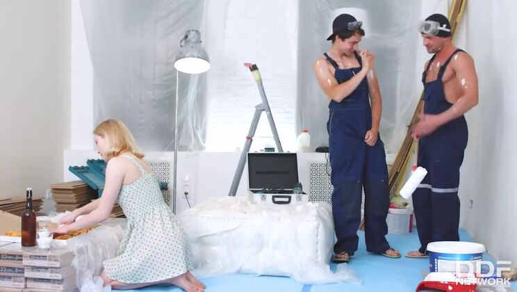 [EuroTeenErotica] - Young European Girl Double Teamed - Via Lasciva