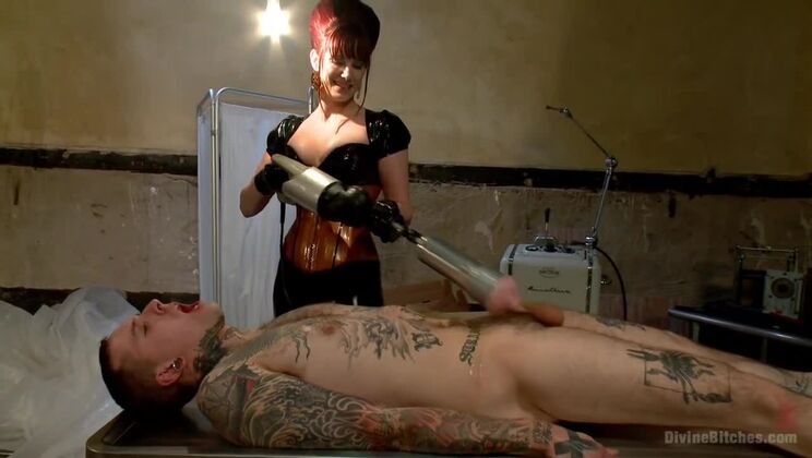 [DivineBitches] - Strap-on and Prostate Milking Femdom