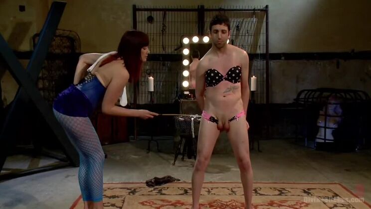 [DivineBitches] - Bella Rossi is Dominated by Jay West in a BDSM Scene