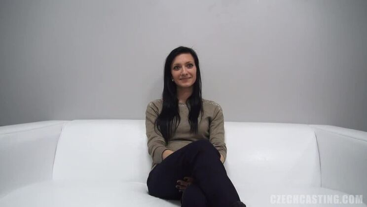 [CzechCasting] - Czech Brunette Dana's Classy Casting