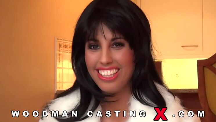 [WoodmanCastingX] - Casting with brunette Rachida - Anna Joy