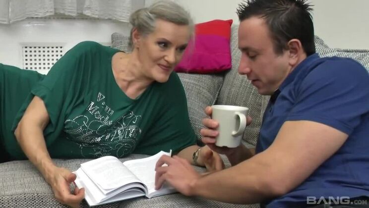 Lingerie Lovin' Ends with Cum on Blonde's Face