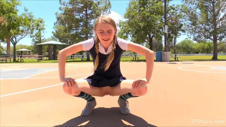 Cutie Sharlotte in Pigtails: A Solo Act