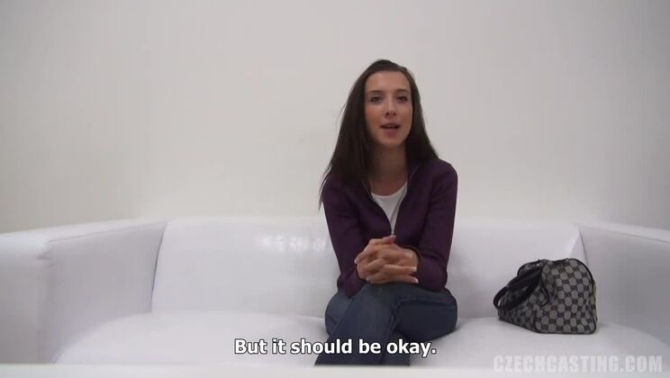 [CzechCasting] - Hot Adela Czech Brunette Casting - Katka