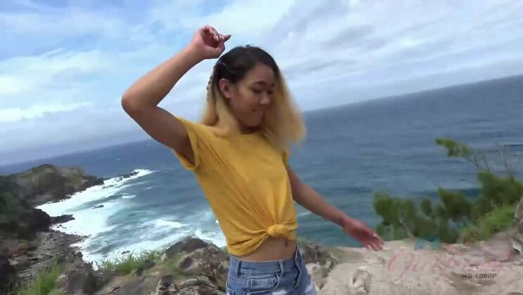 [ATKGirlfriends] - POV Amateur Experience with Aria Skye Outdoors - Aria Skye