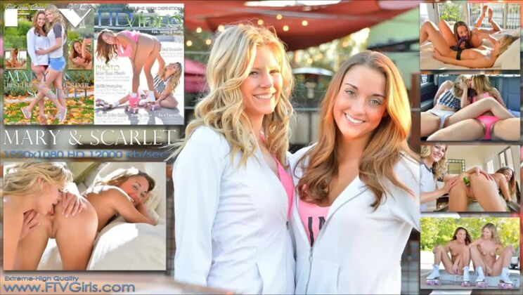 Lesbian Lovemaking with Sex Toys - Mary & Scarlet