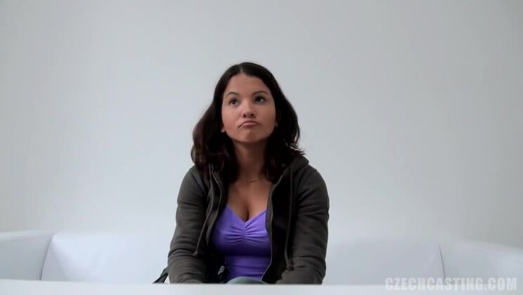 [CzechCasting] - Brunette Bombshell Sylvie in Casting - Katerina