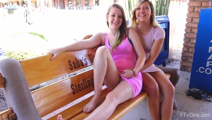 Lesbian Roommate Madison and Rachelle's Wild Time