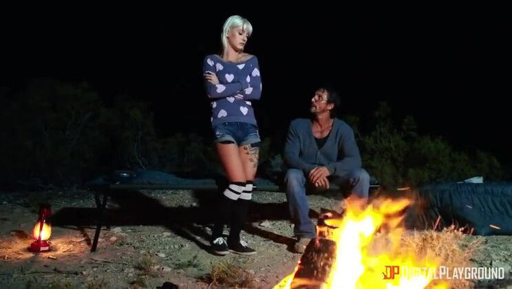 Kleio Valentien - Hot Blonde with Tattoos Gets Wild Outside