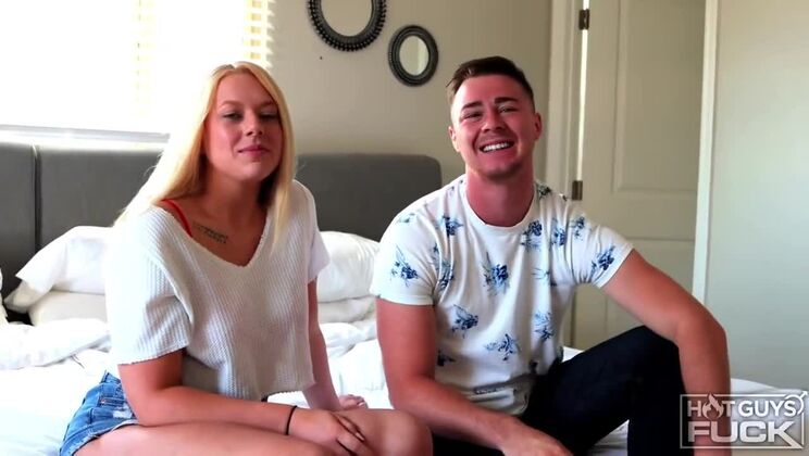 [HotGuysFuck] - Fucking Senseless with Marie Jacob's Huge Boobs