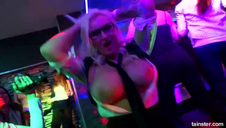 [Tainster] - Dirty Detention with Victoria Puppy, Ani Black Fox & Tiffany Rousso - Part 7