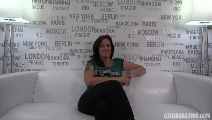 [CzechCasting] - Czech Brunette's Squirting Orgasm with Toys