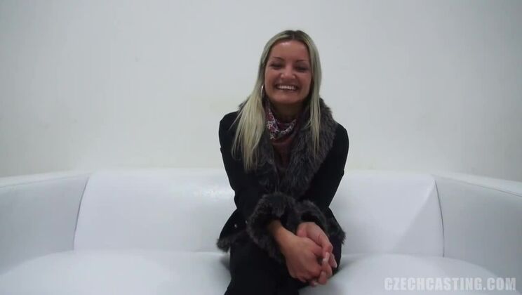 [CzechCasting] - Petra 7720 - Czech Blonde Casting with Massive Dick POV - Judita