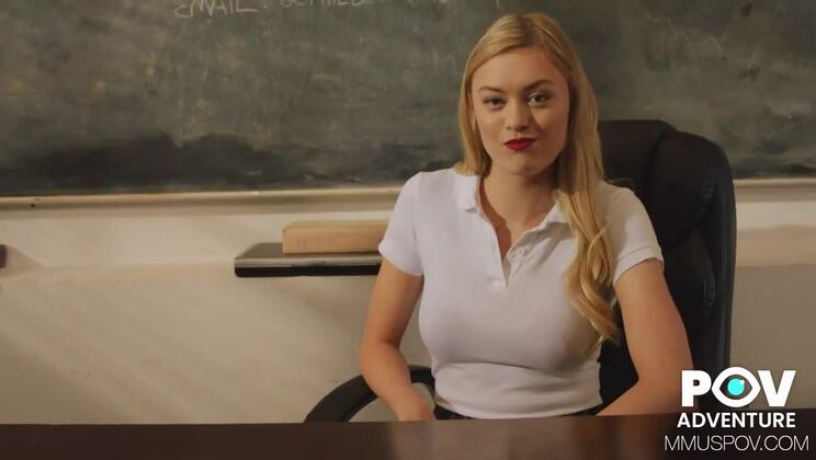 [ModelMediaUS] - Amber Moore: Blonde, Beautiful, and Deepthroat-ing - Amber Moore