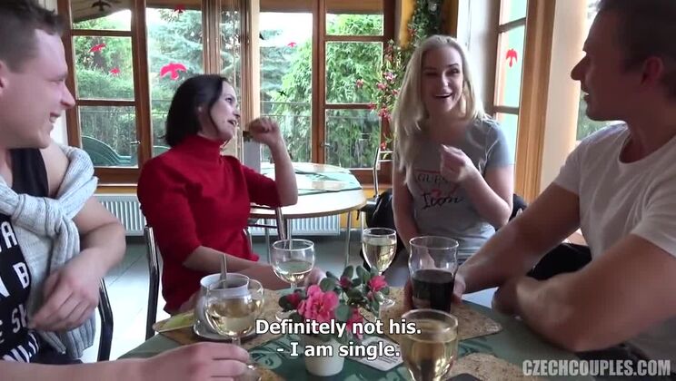 [CzechAV] - Blonde Czech Babes in Group Sex