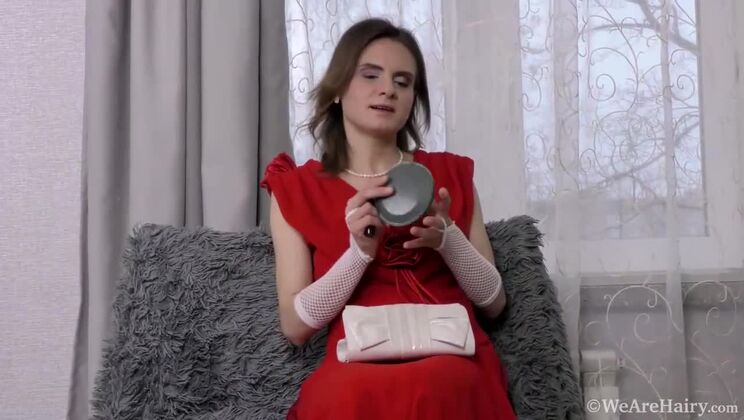 [WeAreHairy] - Pique Dame Strips for Herself Alone - Pique Dame