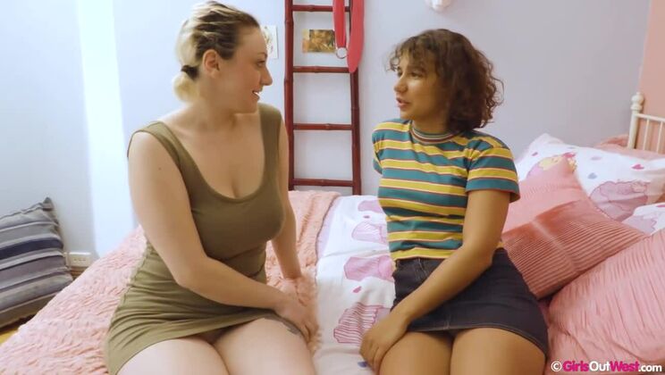 [GirlsOutWest] - Rubi Valentine And Ivory Mae's Blind Date Lesbian Escapade