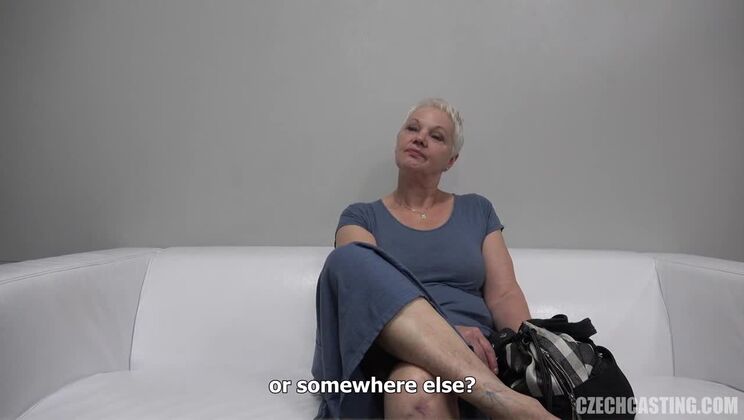 [CzechCasting] - Big Tits Granny from Czech Republic