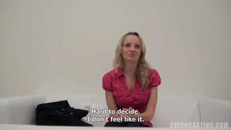 [CzechCasting] - Czech Kristyna Blowjob