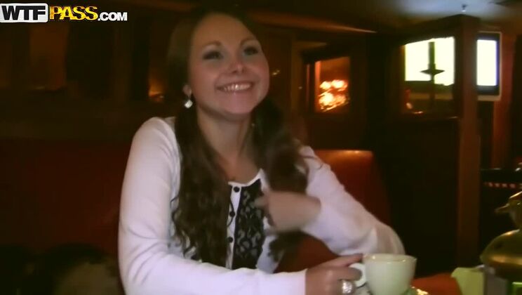 [PickupFuck] - Russian Teenager Gets Fucked by Three Guys - Facial Cumshot - Tony Profane - Cali Hayes