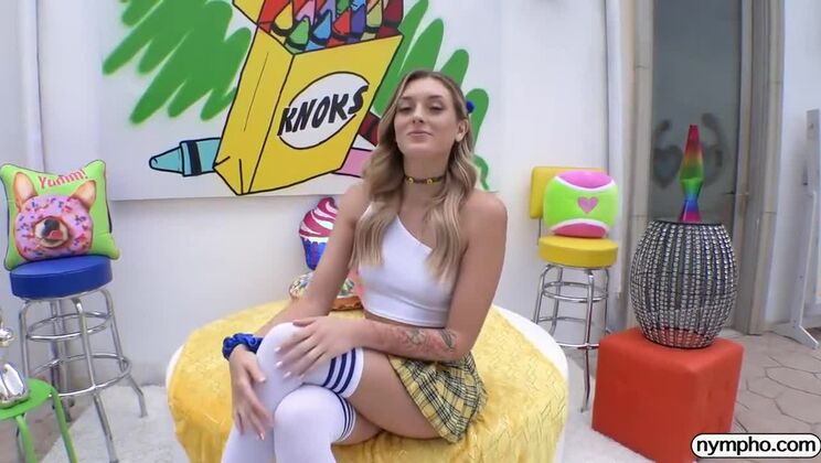 [Nympho] - Charlotte Sins' Prowess: Hairy, Blonde, and Beautiful - Charlotte Sins