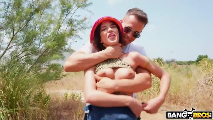 [BANG.com] - Geisha Kyd's Big Cock and Facial Outdoor - Geisha Kyd