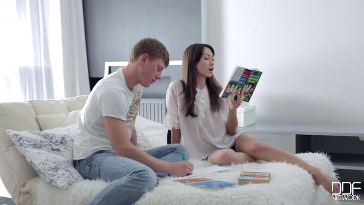 Small Tits and Shaved Pussy: Ada's Fetish