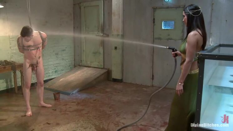 Aquaphobia Fears Meet Femdom Frenzy with Isis Love