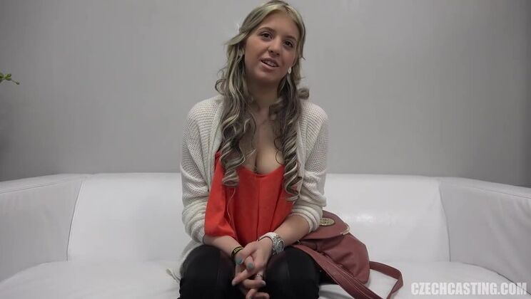 [CzechCasting] - Blonde Czech Model Karolina Casting