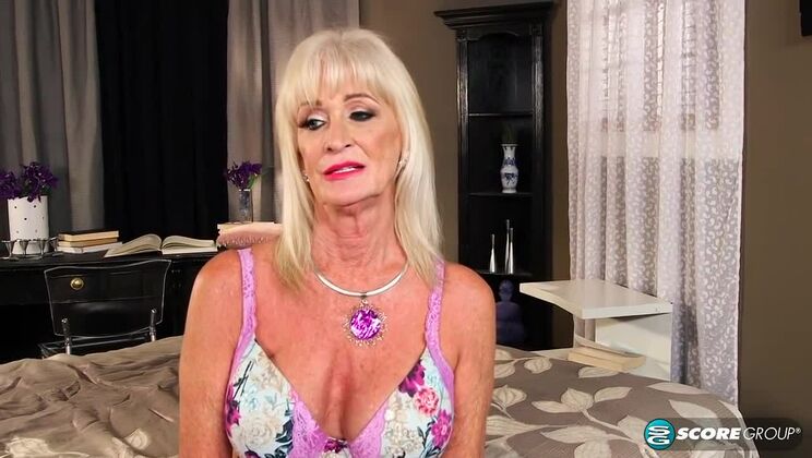 [60PlusMILFs] - Blonde Granny Leah L'Amour Gets Pounded by Young Stud - Tony Rubino - Leah LAmour