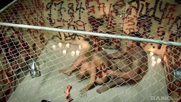 Gloryhole Surprise: Blonde Sucks and Rides Big Cock